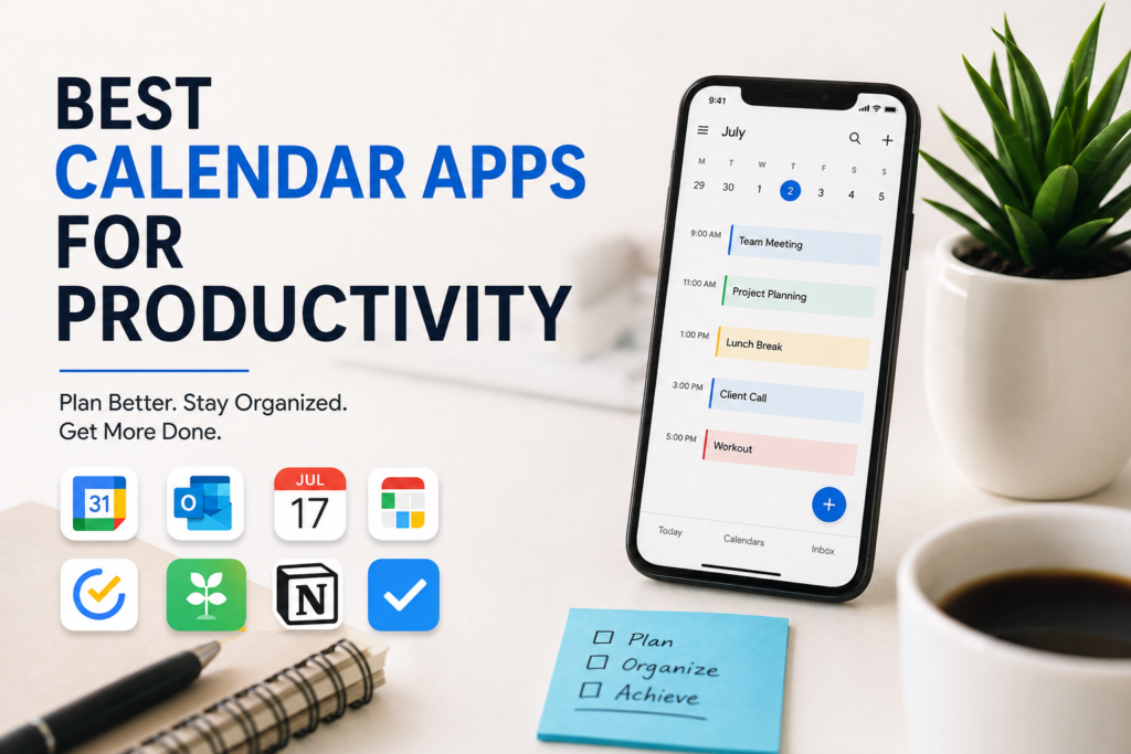 Best calendar apps for productivity