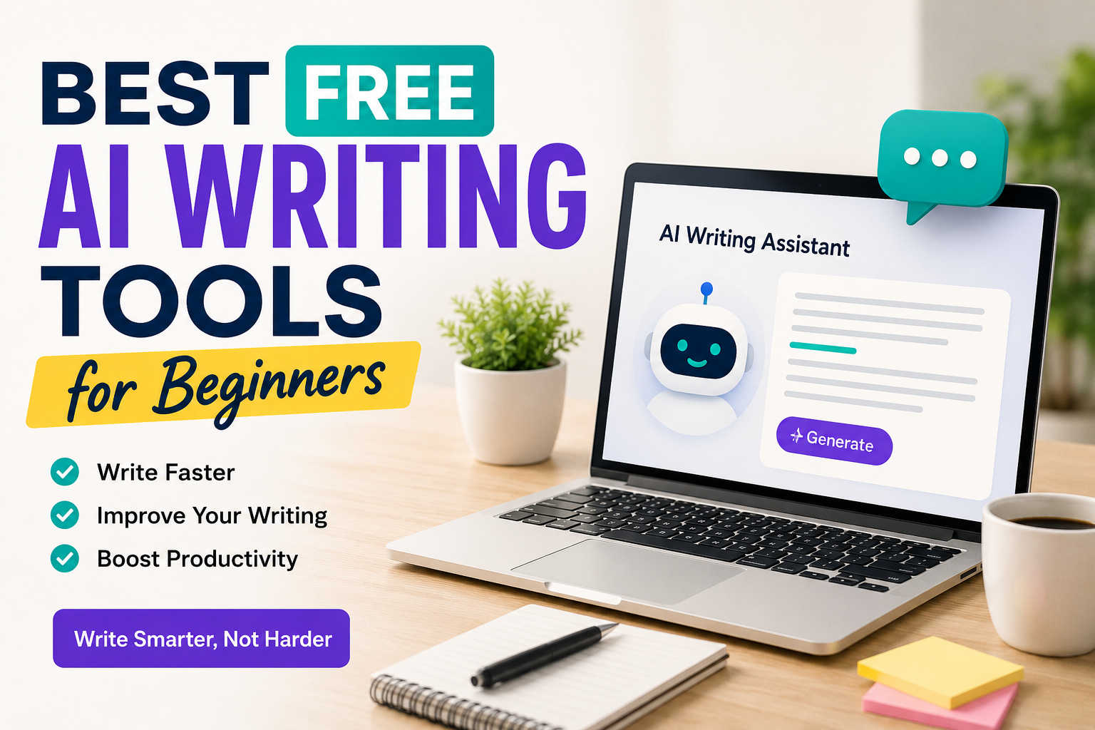 Best free AI writing tools for beginners