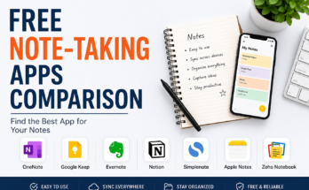 Free note-taking apps comparison