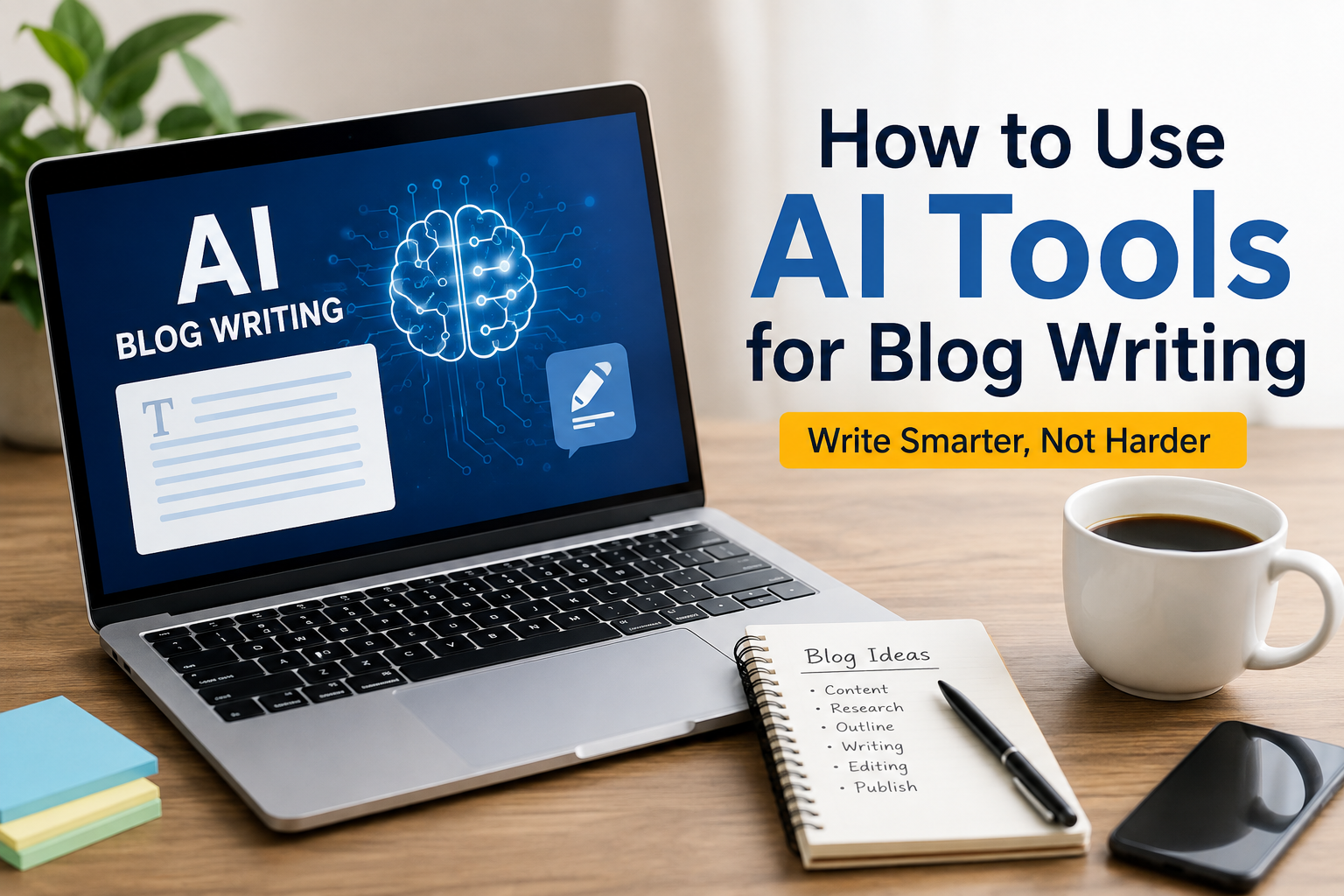How to use AI tools for blog writing