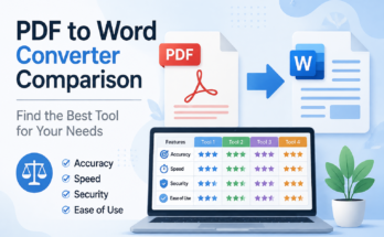 PDF to Word converter comparison