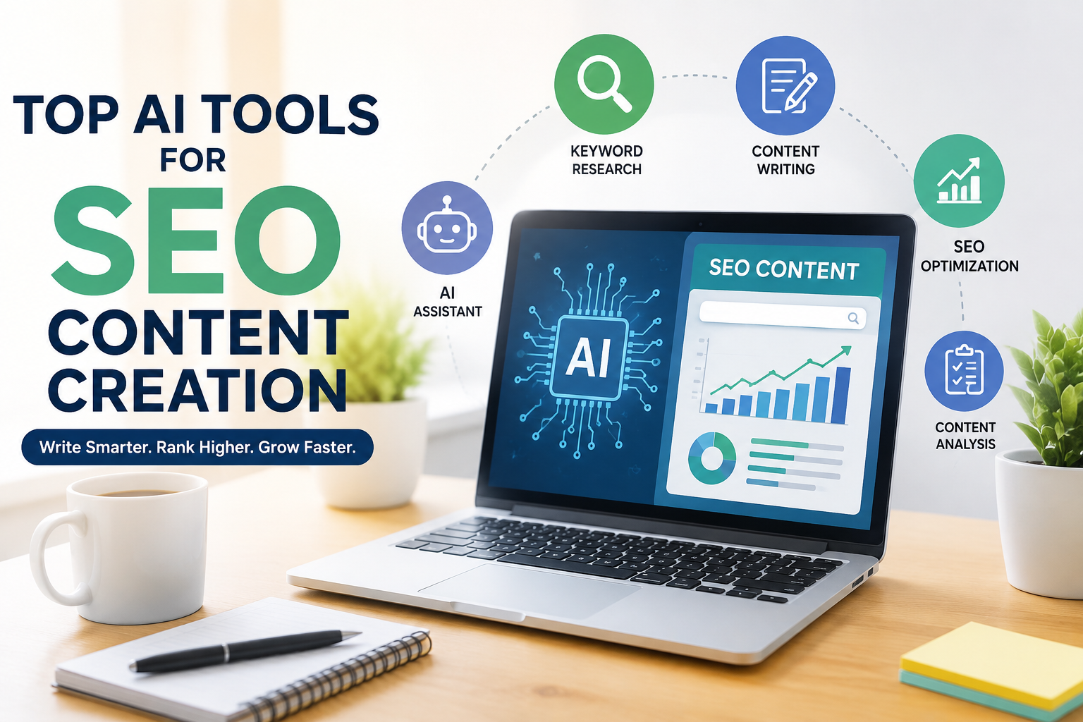 Top AI tools for SEO content creation