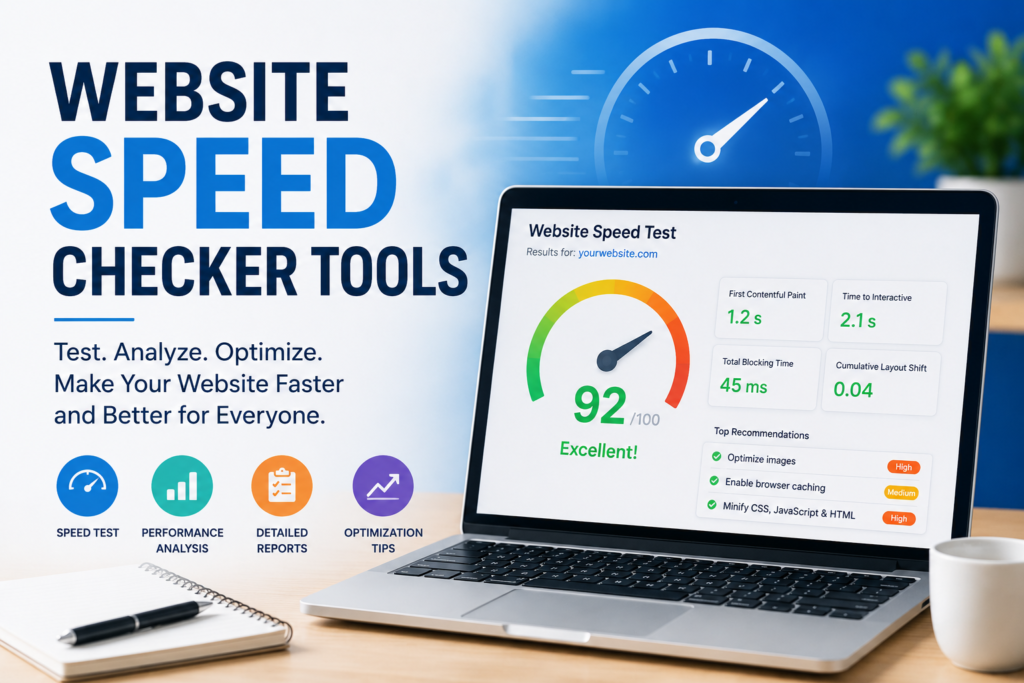 Website speed checker tools