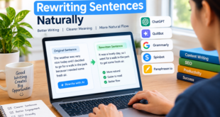 AI Tools for Rewriting Sentences Naturally