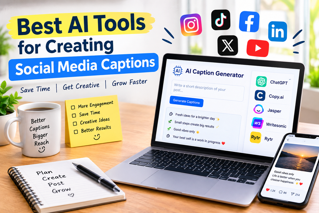 Best AI Tools for Creating Social Media Captions