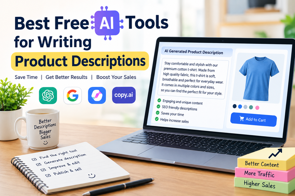 Best Free AI Tools for Writing Product Descriptions