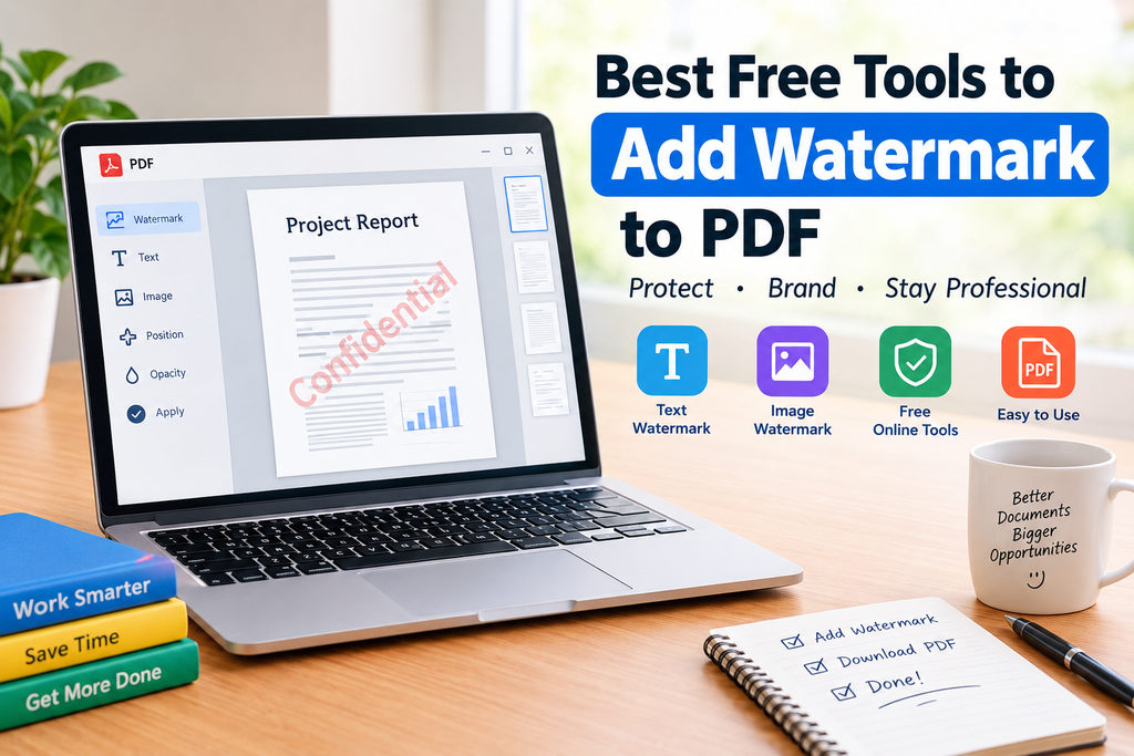 Best Free Tools to Add Watermark to PDF