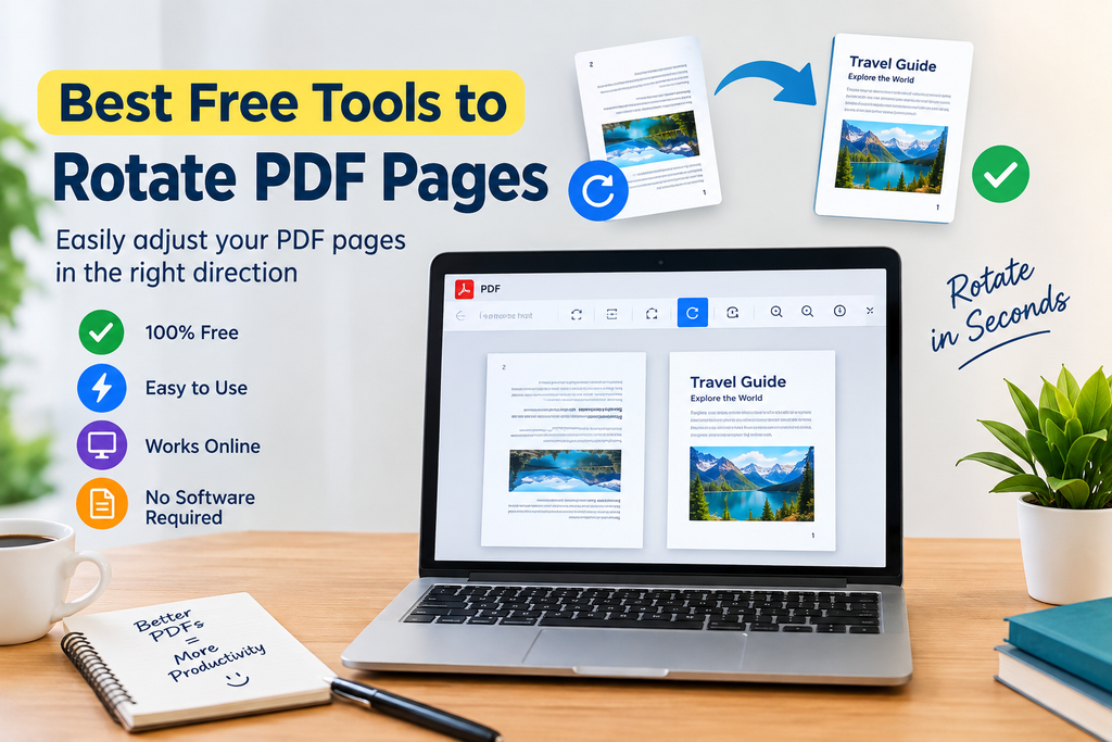 Best Free Tools to Rotate PDF Pages