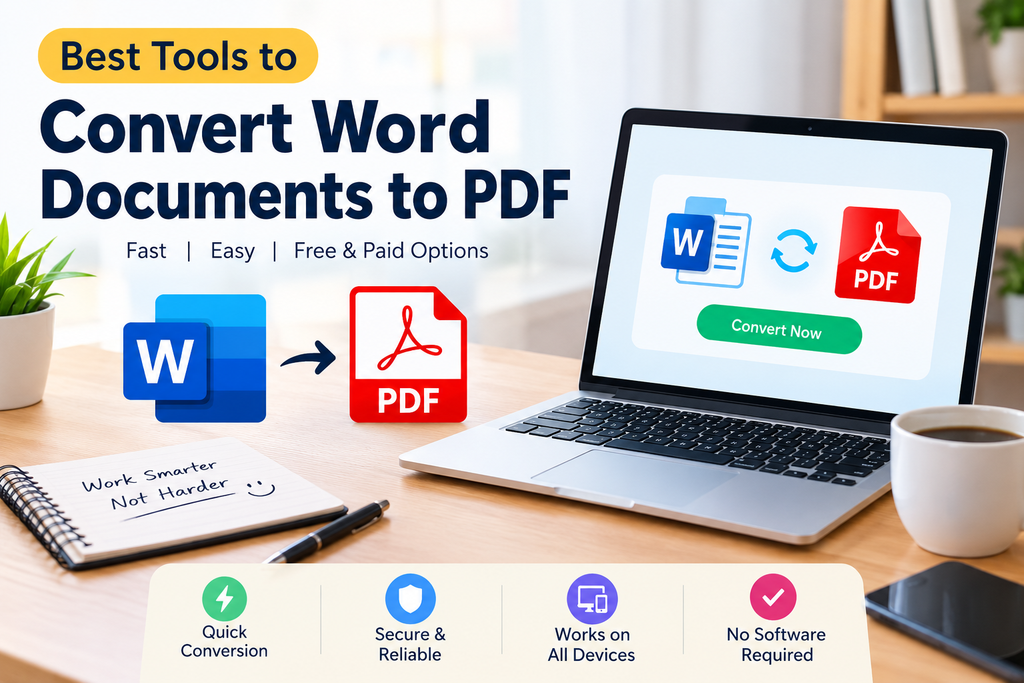Best Tools to Convert Word Documents to PDF
