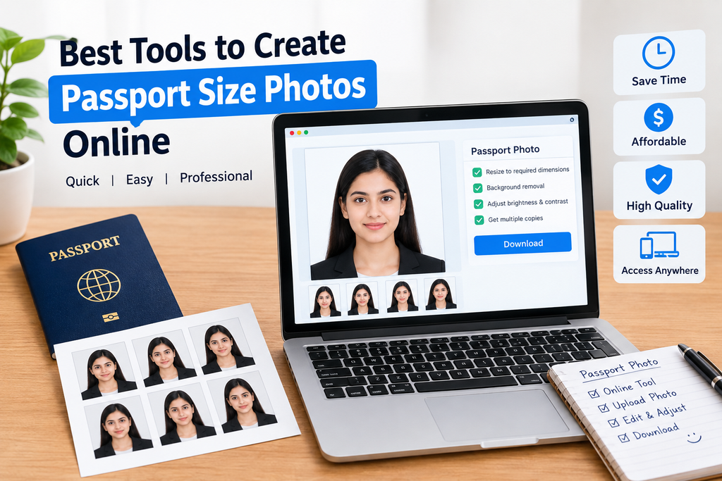 Best Tools to Create Passport Size Photos Online
