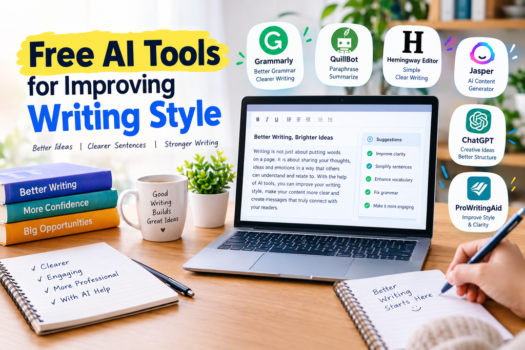 Free AI Tools for Improving Writing Style