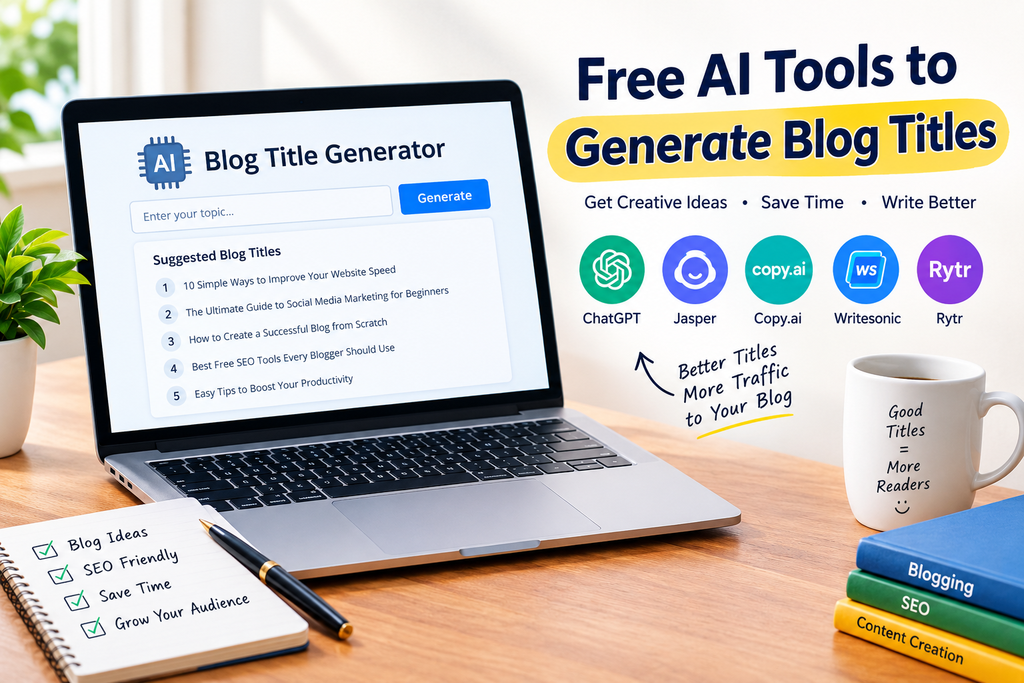 Free AI Tools to Generate Blog Titles
