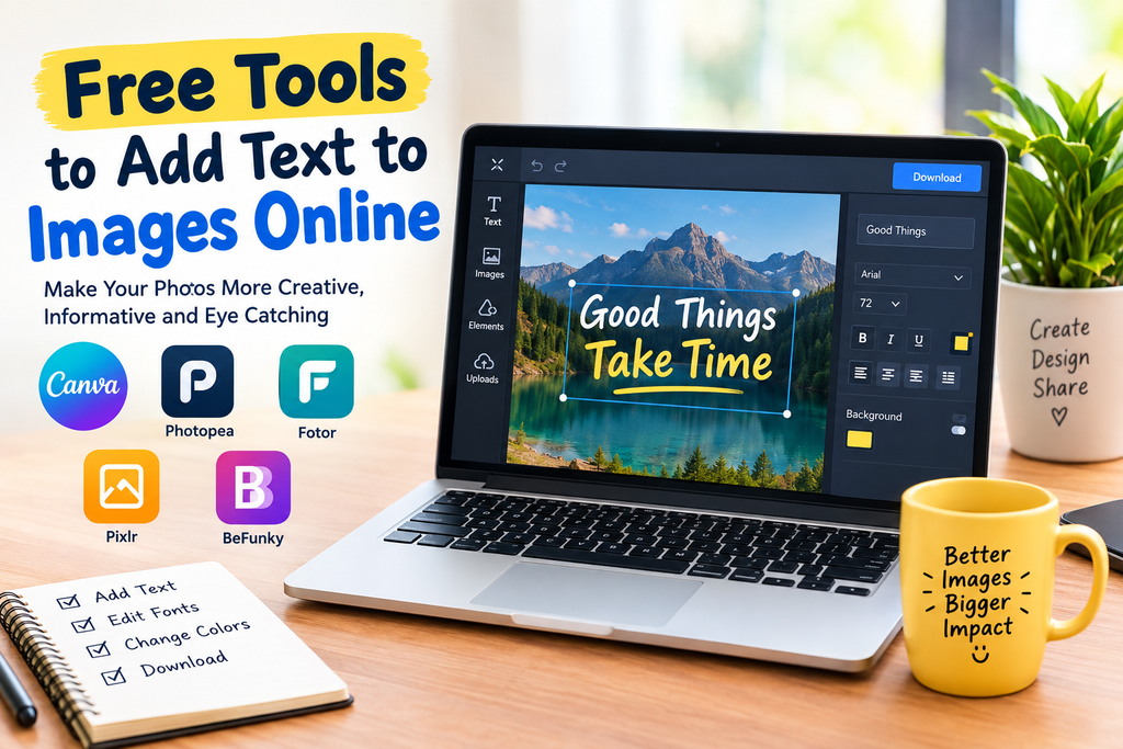 Free Tools to Add Text to Images Online