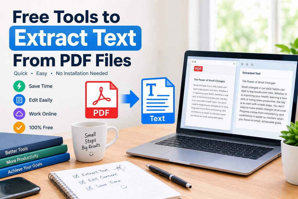 Free Tools to Extract Text From PDF Files