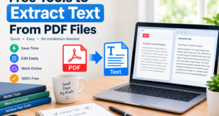 Free Tools to Extract Text From PDF Files