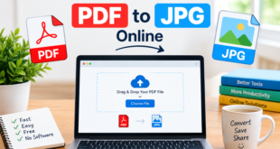 How to Convert PDF to JPG Online