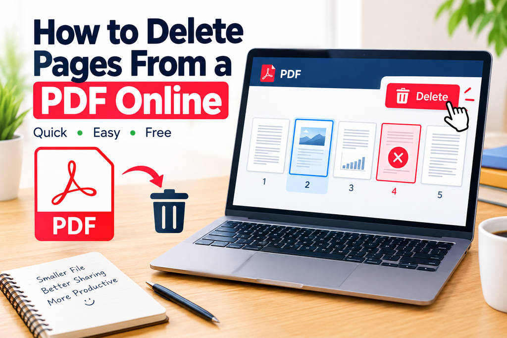 How to Delete Pages From a PDF Online